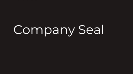 Kinore Finance & Business Services, Company Seal